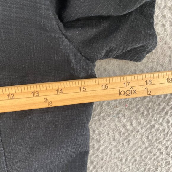 Elevenses Anthropologie Romper Womens 00 Black Cold Shoulder Flutter Sleeve Mini - Picture 9 of 14